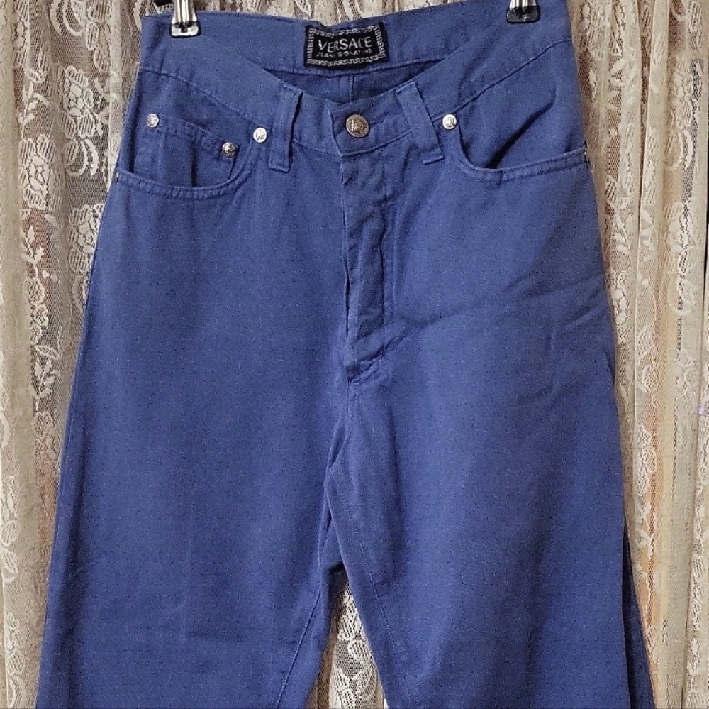 VERSACE EUC VINTAGE 90S Blue Jeans LIKE NEW SIZE 28